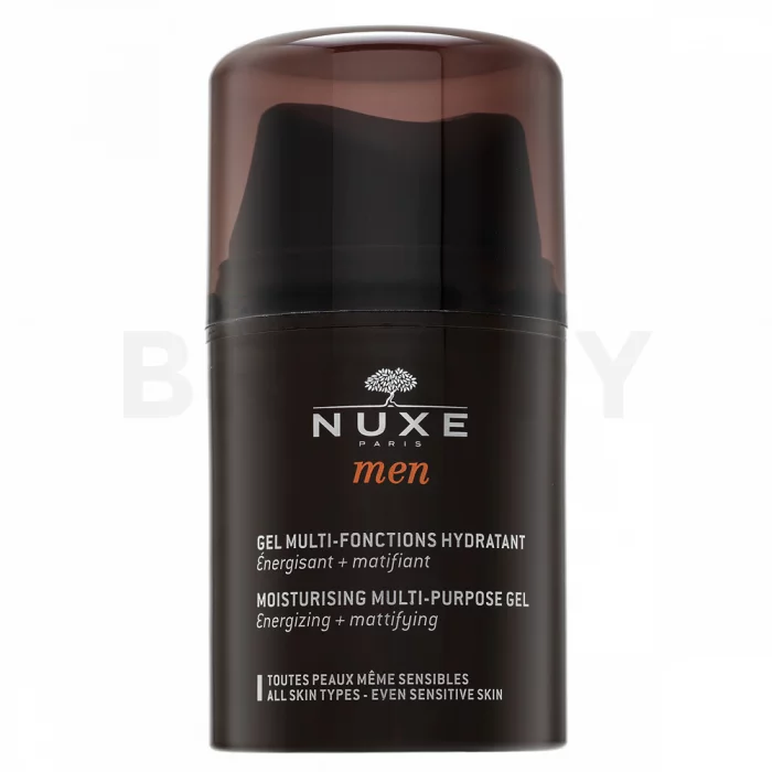 Nuxe Men kožni gel Moisturizing Multi-Purpose Gel DAMAGE BOX 50 ml