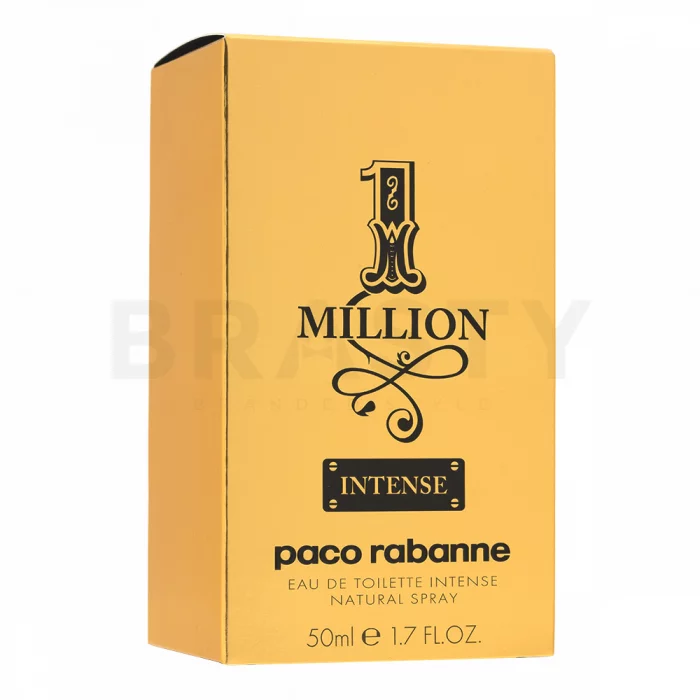 Paco Rabanne 1 Million Intense Eau de Toilette da uomo 50 ml