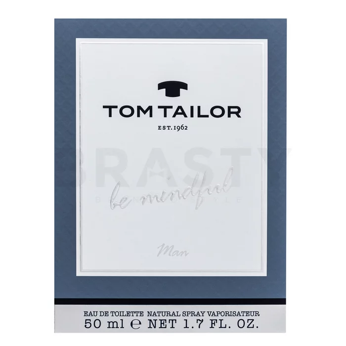 Tom Tailor Be Mindful Man Eau de Toilette voor mannen 50 ml