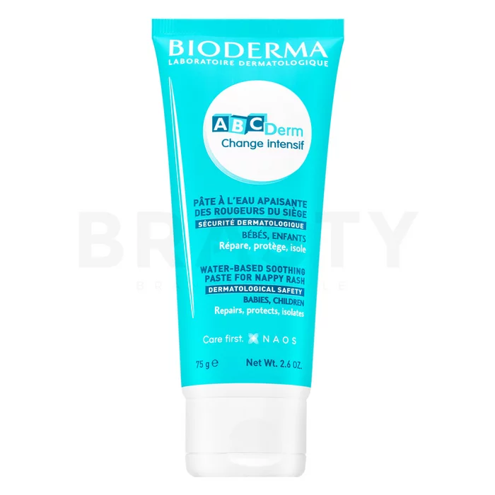 Bioderma ABCDerm Change Intensif ošetrujúci krém proti zapareninám pre deti 75 g