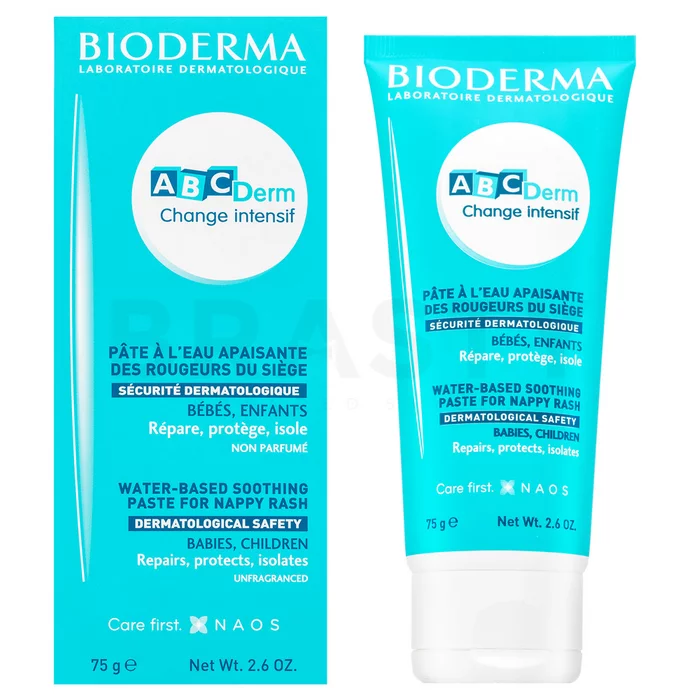 Bioderma ABCDerm Change Intensif ošetrujúci krém proti zapareninám pre deti 75 g