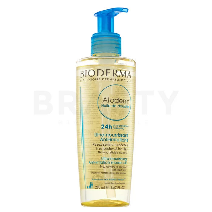 Bioderma Atoderm Huile de Douche čistiaci penivý olej pre suchú atopickú pokožku 200 ml