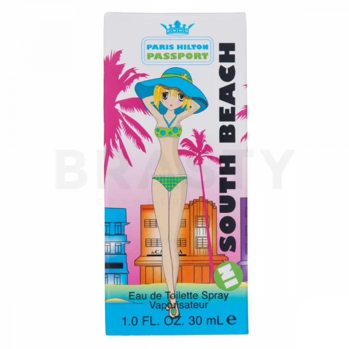 Paris Hilton Passport South Beach Eau de Toilette da donna 30 ml