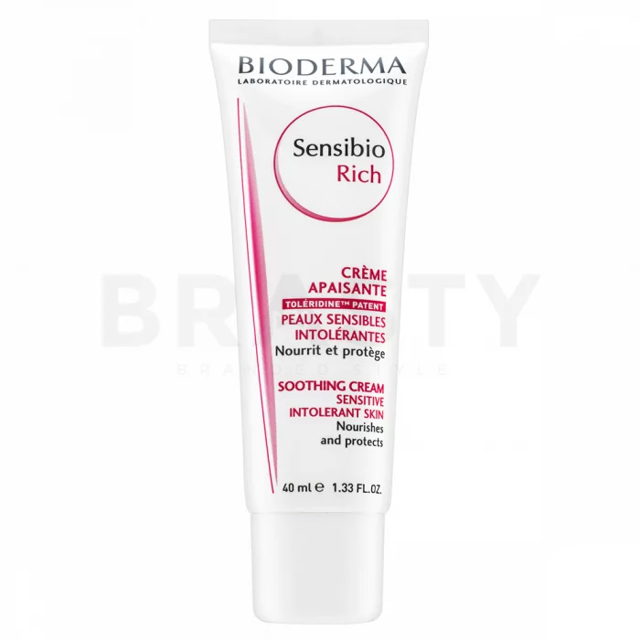 Bioderma Sensibio pomirjujoča emulzija Rich Soothing Cream 40 ml