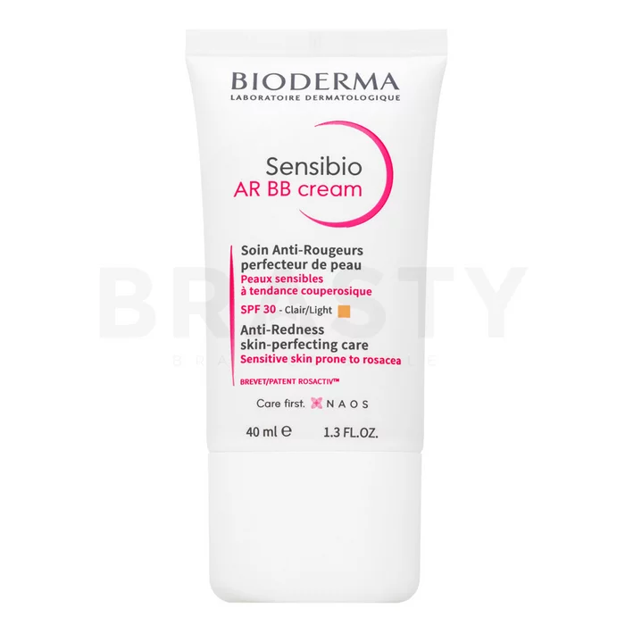 Bioderma Sensibio BB Creme AR BB Cream Anti-Redness Skin-Perfecting Care SPF 30 Light 40 ml