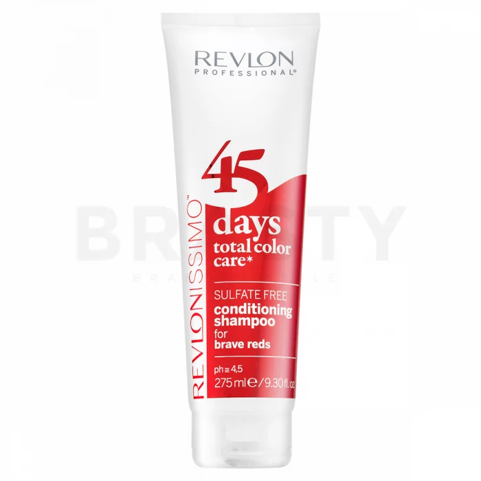 Revlon Professional 45 Days Shampoo&Conditioner Brave Reds šampón a kondicionér pre odovážne červené odtiene 275 ml