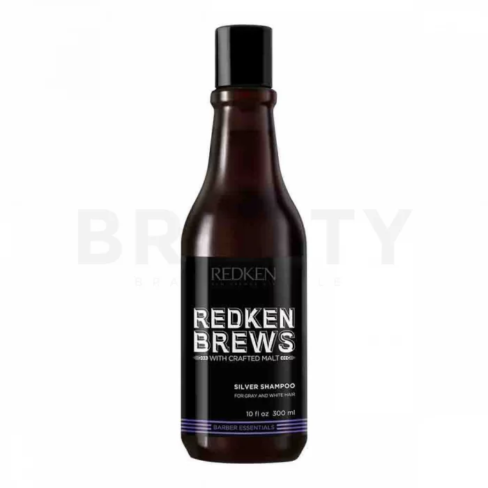 Redken Brews Silver Shampoo šampon za krepitev za sive lase 300 ml