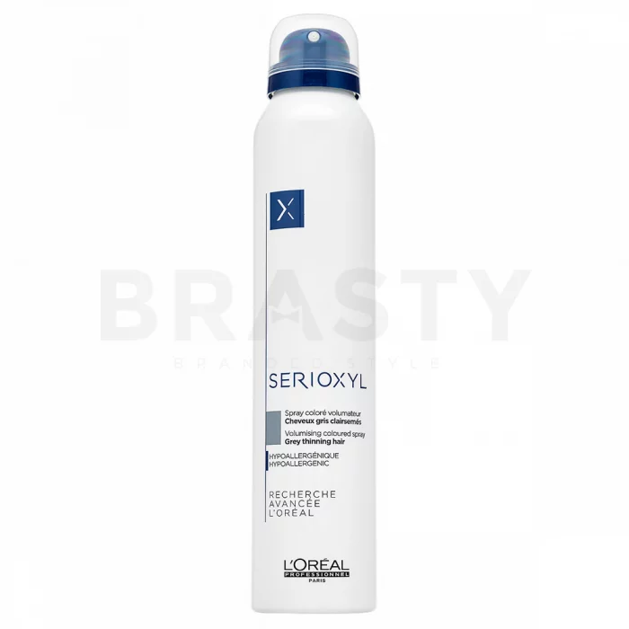 L´Oréal Professionnel Serioxyl Volumizing Grey Thinning Hair Coloured Spray kleurspray om grijs haar dikker te maken 200 ml