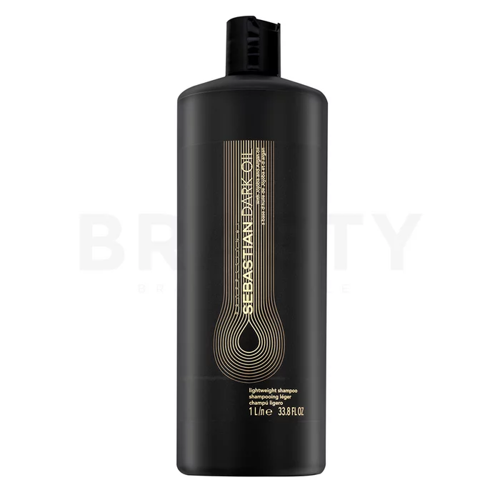 Sebastian Professional Dark Oil Lightweight Shampoo vyživující šampon pro uhlazení a lesk vlasů 1000 ml