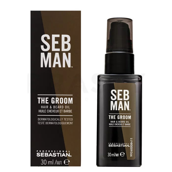 Sebastian Professional Man The Groom Hair & Beard Oil olejek do włosów, brody i ciała 30 ml