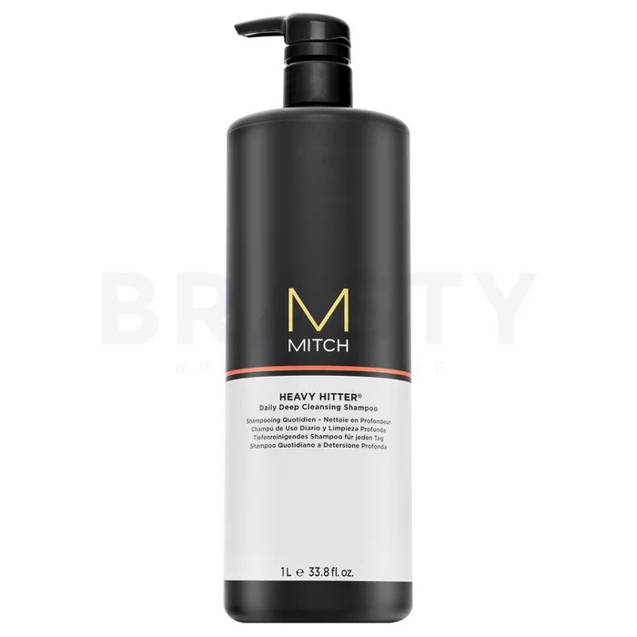 Paul Mitchell Mitch Heavy Hitter Deep Cleansing Shampoo mélytisztító sampon férfiaknak 1000 ml
