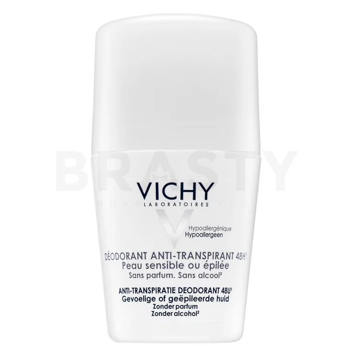 Vichy 48H Deodorant Anti-Transpirant Sensitive Roll-on antitranspiratiemiddel voor de gevoelige huid 50 ml