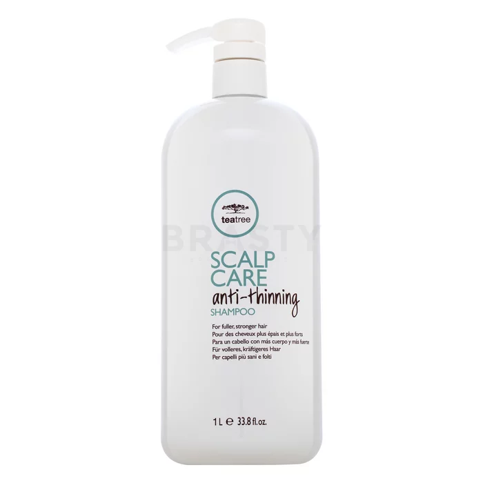 Paul Mitchell Tea Tree Scalp Care Anti-Thinning Shampoo versterkende shampoo voor dunner wordend haar 1000 ml