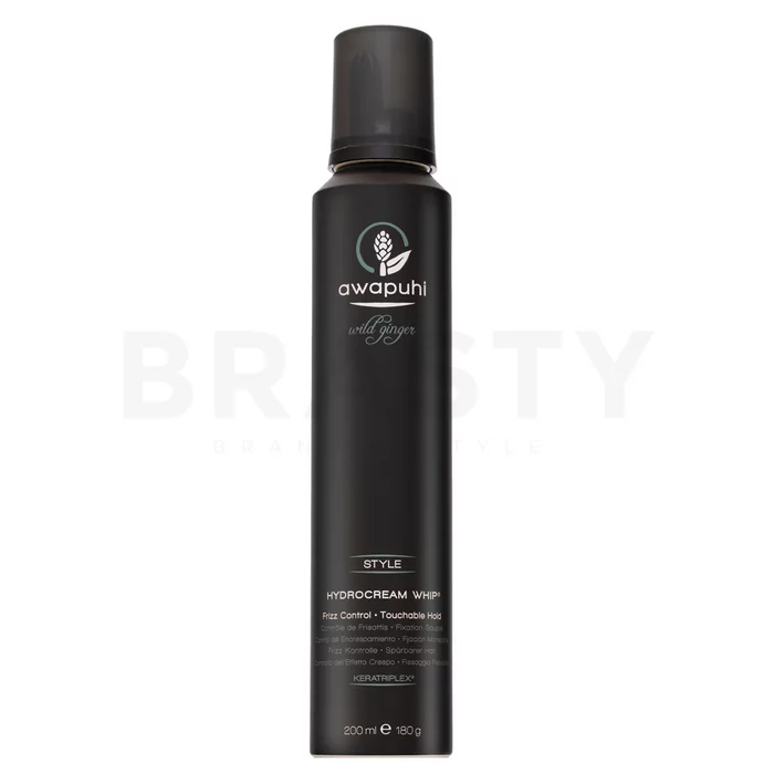 Paul Mitchell Awapuhi Wild Ginger Style HydroCream Whip mousse styling gel voor definitie en volume 200 ml