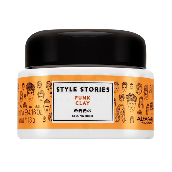 Alfaparf Milano Style Stories Funk Clay моделираща паста за силна фиксация 100 ml