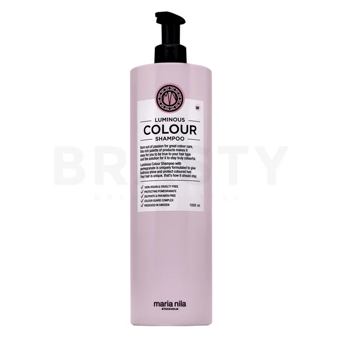 Maria Nila Luminous Colour Shampoo Pflegeshampoo für gefärbtes Haar 1000 ml