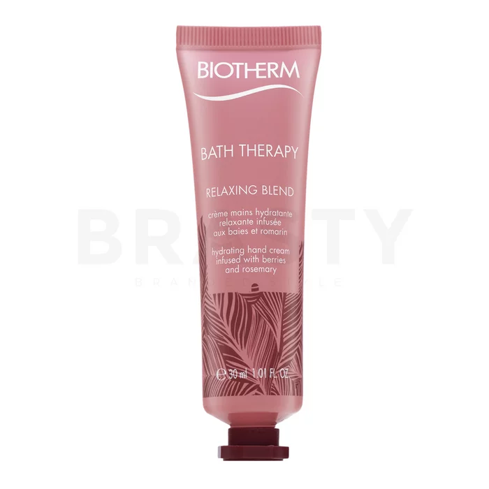 Biotherm Bath Therapy Relaxing Blend Hand Cream hand cream with moisturizing effect 30 ml