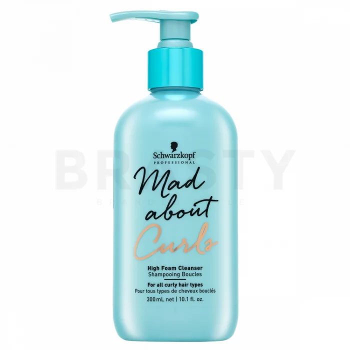 Schwarzkopf Professional Mad About Curls High Foam Cleanser shampoo detergente per capelli mossi e ricci 300 ml