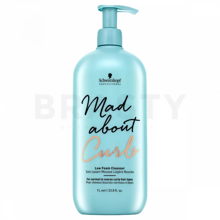 Schwarzkopf Professional Mad About Curls Low Foam Cleanser čistiaci šampón pre vlnité a kučeravé vlasy 1000 ml