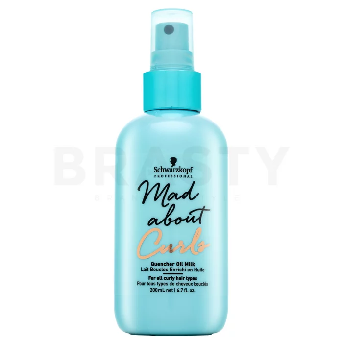 Schwarzkopf Professional Mad About Curls Quencher Oil Milk bezoplachový kondicionér pre kučeravé vlasy 200 ml