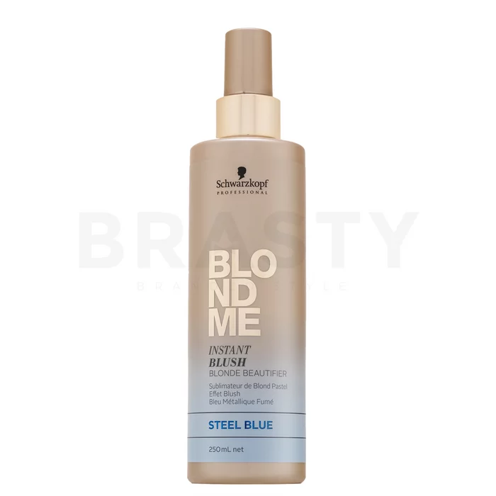 Schwarzkopf Professional BlondMe Instant Blush Steel Blue Styling-Spray für einen blauen Pastellefekt 250 ml
