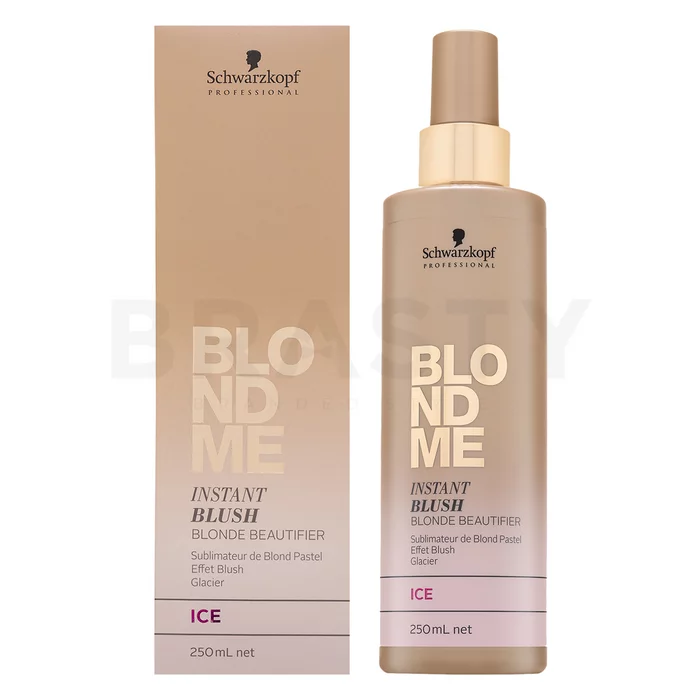 Schwarzkopf Professional BlondMe Instant Blush Ice farebný sprej pre blond vlasy 250 ml