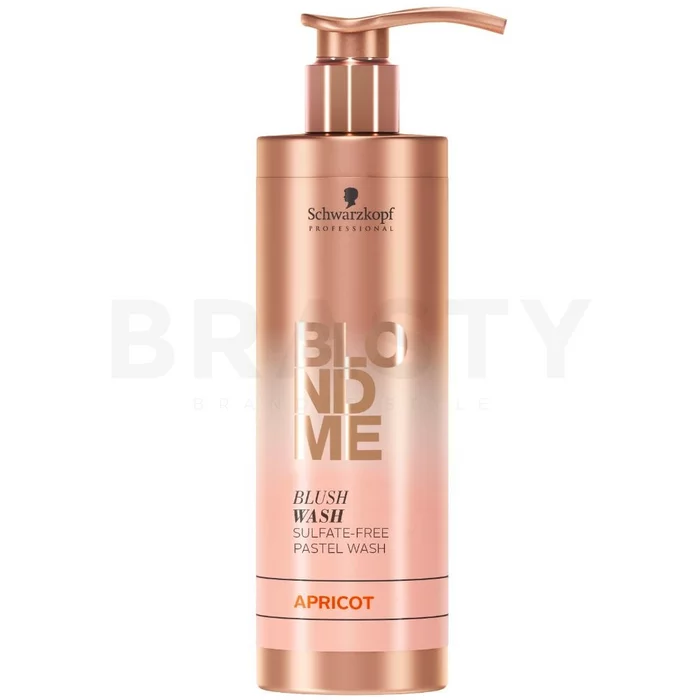 Schwarzkopf Professional BlondMe Blush Wash Apricot цветен шампоан 250 ml