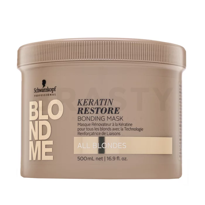 Schwarzkopf Professional BlondMe Keratin Restore Bonding Mask All Blondes voedend masker voor blond haar 500 ml