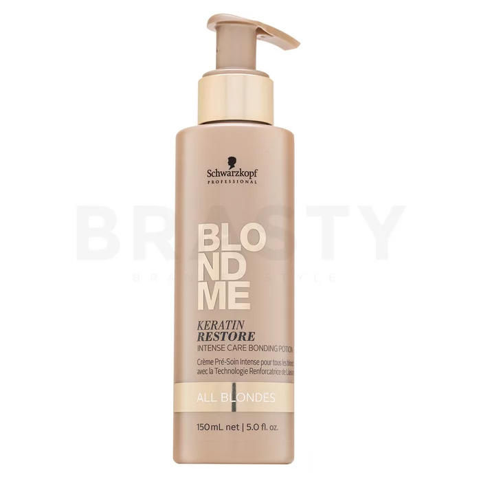 Schwarzkopf Professional BlondMe Keratin Restore Intense Care Bonding Potion posilujúca starostlivosť pre blond vlasy 150 ml