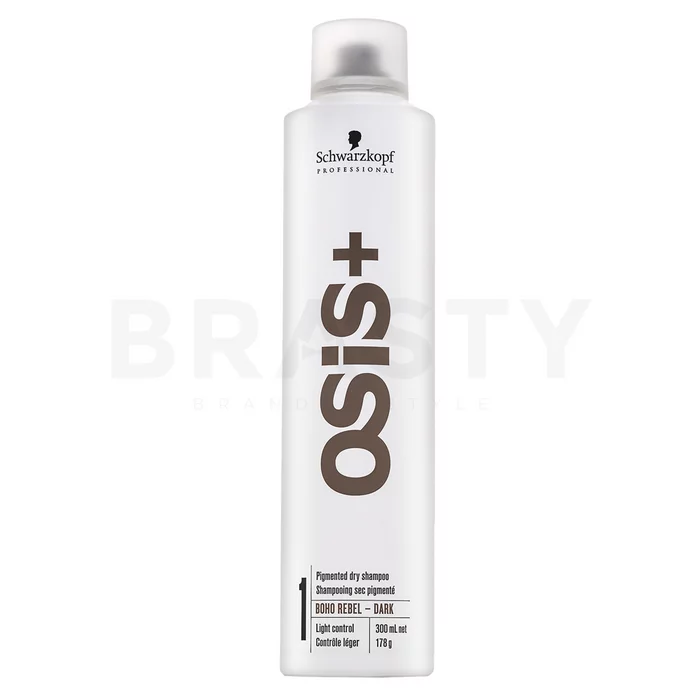 Schwarzkopf Professional Osis+ Boho Rebel - Dark suchý šampón pre tmavé vlasy 300 ml