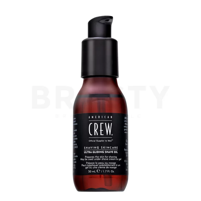 American Crew Shaving Skincare Ultra Gliding Shave Oil olej zmiękczający do brody 50 ml