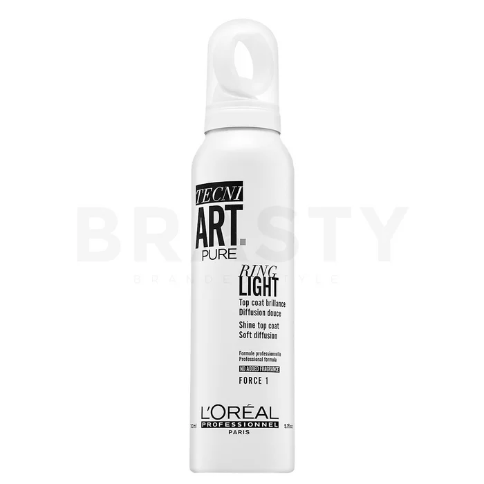 L´Oréal Professionnel Tecni.Art Pure Ring Light stylingový sprej pro zpevnění a lesk vlasů 150 ml