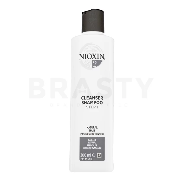 Nioxin System 2 Cleanser Shampoo reinigende shampoo voor normaal tot fijn haar 300 ml