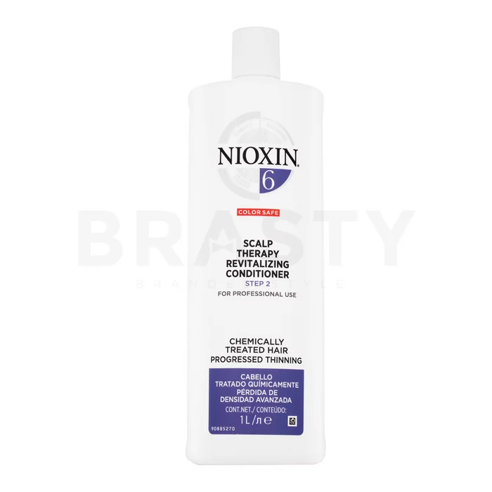 Nioxin System 6 Scalp Therapy Revitalizing Conditioner strengthening conditioner for chemically treated hair 1000 ml