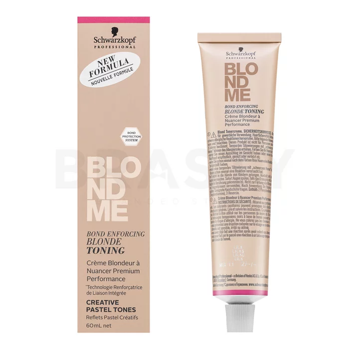 Schwarzkopf Professional BlondMe Blonde Toning tónovací farebný krém pre blond vlasy Lilac 60 ml