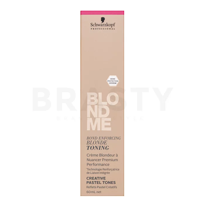 Schwarzkopf Professional BlondMe Blonde Toning tónovací farebný krém pre blond vlasy Strawberry 60 ml