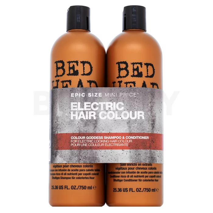 Tigi Bed Head Colour Goddess Shampoo & Conditioner šampón a kondicionér pre farbené vlasy 750 ml + 750 ml