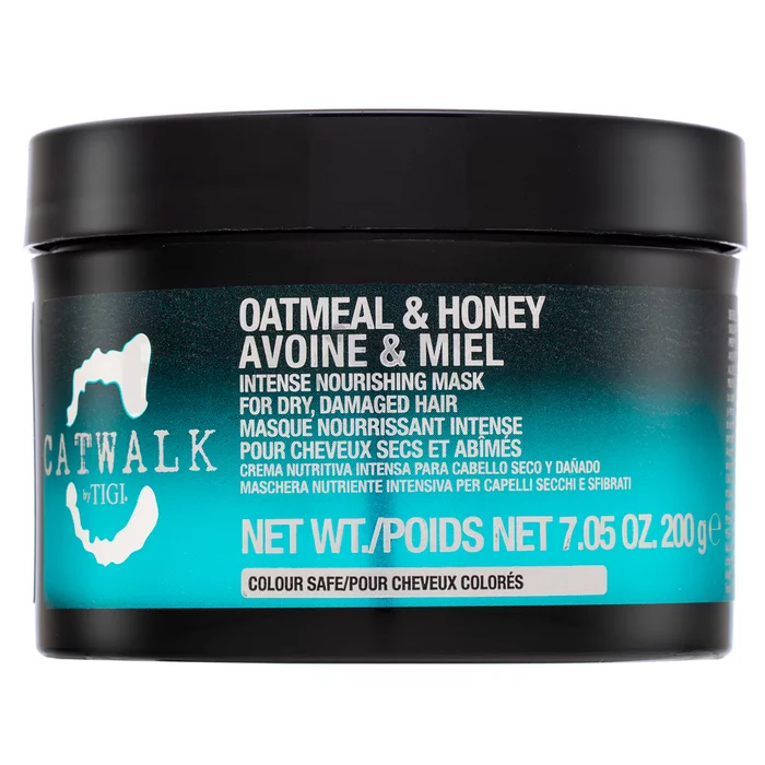 Tigi Catwalk Oatmeal & Honey Intense Nourishing Mask pflegende Haarmaske zur Hydratisierung der Haare 200 g