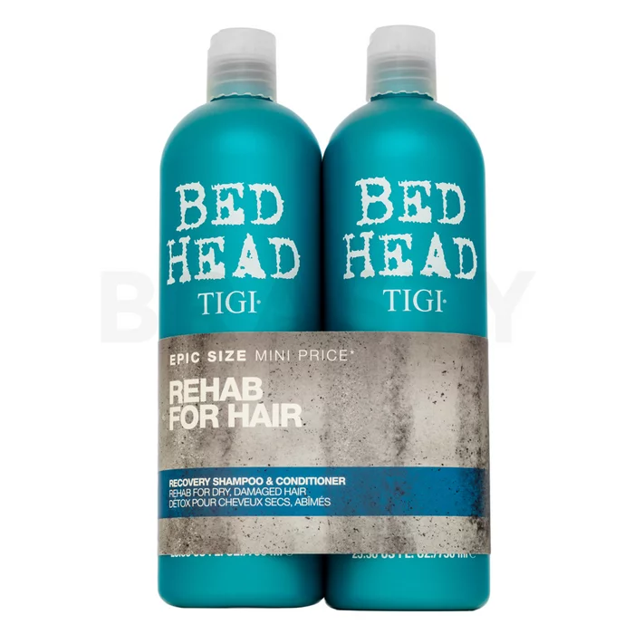 Tigi Bed Head Urban Antidotes Recovery Shampoo & Conditioner šampon a kondicionér pro suché a poškozené vlasy 750 ml + 750 ml