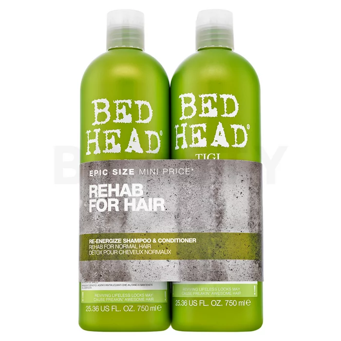 Tigi Bed Head Urban Antidotes Re-Energize Shampoo & Conditioner șampon și balsam pentru toate tipurile de păr 750 ml + 750 ml
