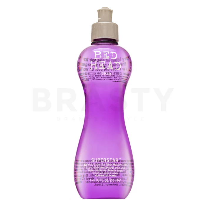Tigi Bed Head Superstar Blow Dry Lotion beschermende balsem voor alle haartypes 250 ml