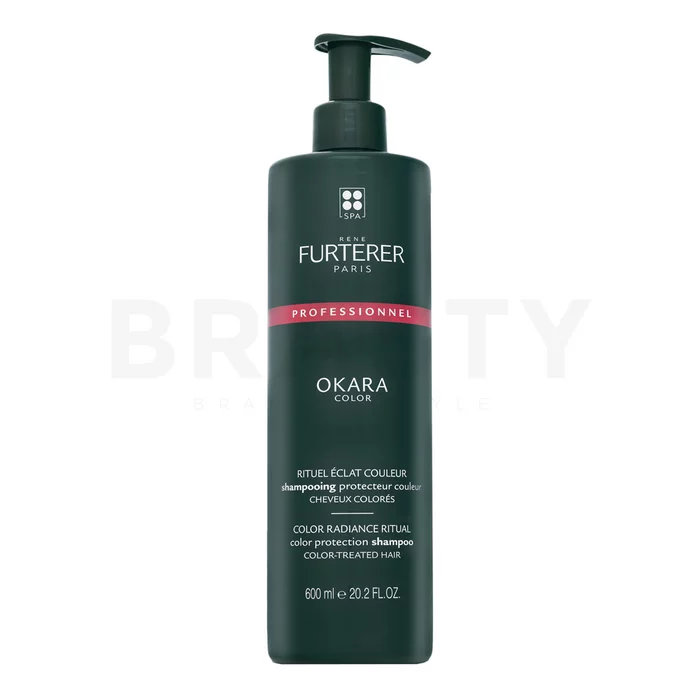 Furterer Professionnel Okara Color Color Protection Shampoo tápláló sampon festett hajra 600 ml