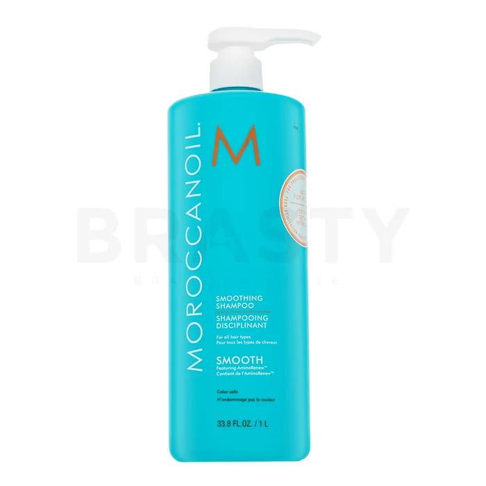 Moroccanoil Smooth Smoothing Shampoo șampon de netezire pentru păr indisciplinat 1000 ml