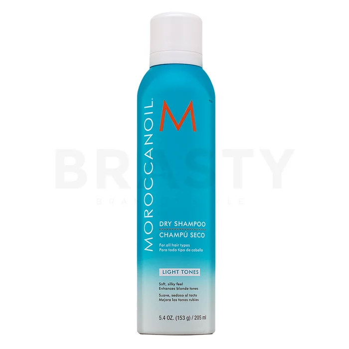 Moroccanoil Dry Shampoo Light Tones сух шампоан за светла коса 205 ml