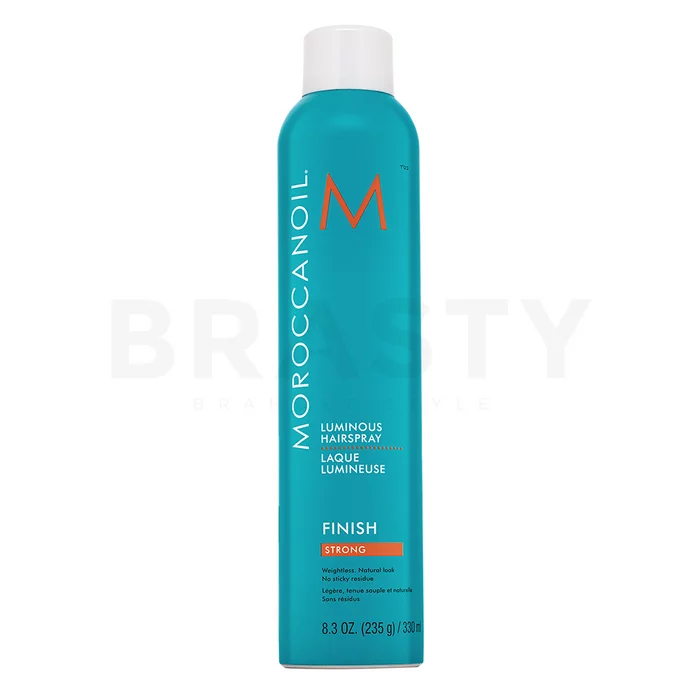 Moroccanoil Finish Luminous Hairspray Strong lakier do włosów z formułą wzmacniającą 330 ml