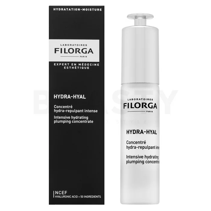 Filorga Hydra-Hyal Intensive Hydrating Plumping Concentrate intensywnie nawilżające serum z formułą przeciwzmarszczkową 30 ml