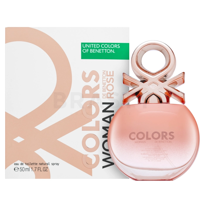 Benetton Colors de Benetton Rose Eau de Toilette für Damen 50 ml