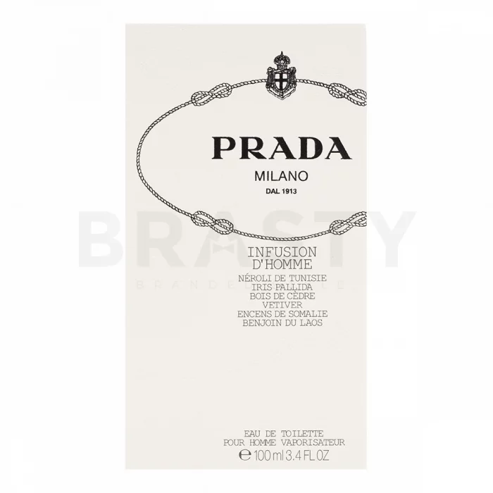 Prada Infusion D'Homme Eau de Toilette da uomo 100 ml