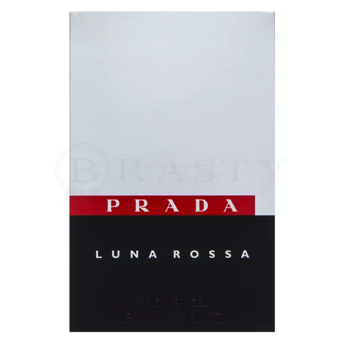Prada Luna Rossa gel doccia da uomo 100 ml
