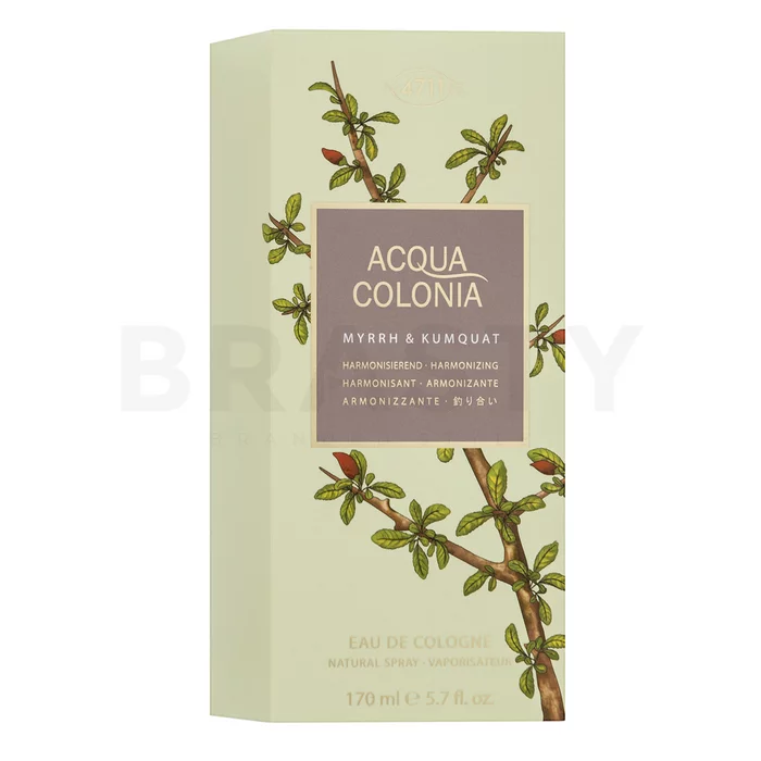 4711 Acqua Colonia Myrrh & Kumquat Eau de Cologne unisex 170 ml